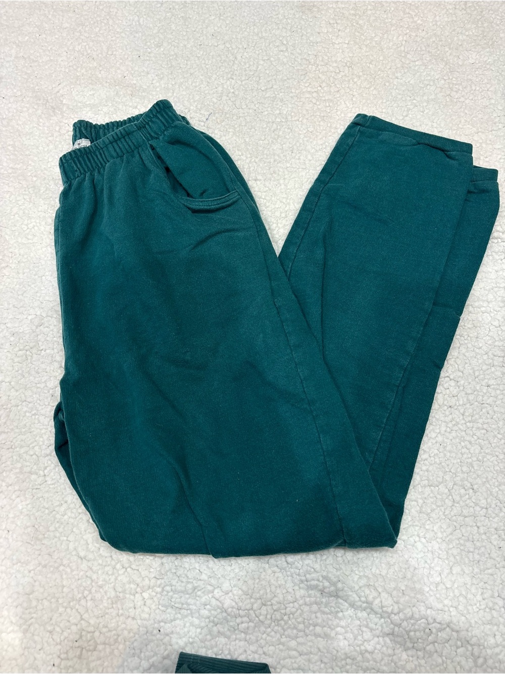 Willow Bay Cotton Straight Leg Pants in Green Size Small